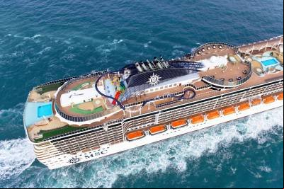 Anvisa afirma que navio MSC Preziosa atracou no Rio com 28 casos de covid-19